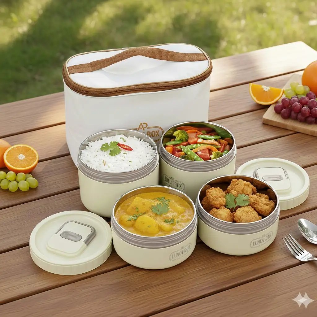 Premium Insulated Lunch box with Bag