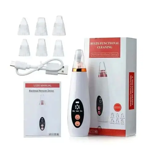 ব্ল্যাকহেড রিমুভার মেশিন | Blackhead Remover Machine 6 In 1 Rechargeable