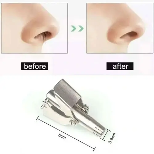 নাকের পশম কাটার পকেট মেশিন স্টিলের .Nose Hair Trimmer