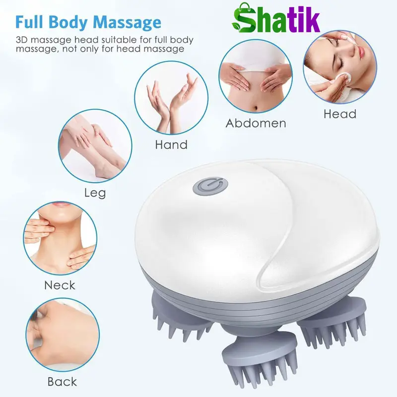 Red Light Scalp Massager