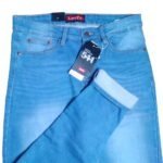 Levi's Premium Marques/Knit Denim Jeans Pant Light Blue. ১০০% এক্সপোর্ট কোয়ালিটি, কালার ও ওয়াশ গ্যারান্টি. - Image 2
