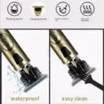 ভিনটেজ T9 মেটাল বডি ট্রিমার | Rechargeable Vintage T9 Hair Cutting Trimmer Metal Body - Image 6