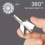নাকের পশম কাটার পকেট মেশিন স্টিলের .Nose Hair Trimmer - Image 3
