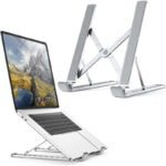 Portable Laptop Stand Aluminium Foldable | ল্যাপটপ স্ট্যান্ড অ্যালুমিনিয়াম - Image 3