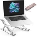 Portable Laptop Stand Aluminium Foldable | ল্যাপটপ স্ট্যান্ড অ্যালুমিনিয়াম - Image 4