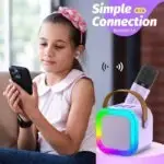 K12+ Mini Karaoke Speaker with Single Mic