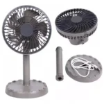 JYSUPER JY-2218 USB Rechargeable Mini Table Fan