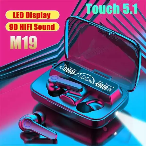 M19 TWS Bluetooth Earbuds Price in Bangladesh