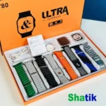 Y80 Ultra Smartwatch With 8 Strap Original